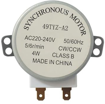 Mikrowellen Motorwelle Synchronmotor Ersatzmotor Effizienter Leistungsstarker Motor Drehteller Motor Metalltextur