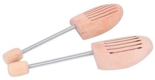 Kavolet Wood Shoe Tree Keeper Spring Column Shoe Shaper Shoe Support Shoe Stretcher Shoes Shaping for Men Women (37 38)