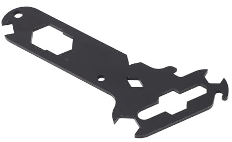 OVAQUIXI Multi-Tool for Caravans | 350mm Steel Rigger Kit with Wing Nut Wrench & Wire Stripper for Camping Caravans Cars Ships (Matte Finish)