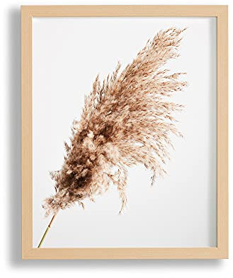 VO design Benno Bilderrahmen Wunschformat kompletter Posterrahmen Puzzlerahmen passend f Bild 48x68 cm Buche Dekor 68x48 cm Hintergrund Weiss Antireflex Kunstglas