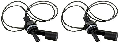 Aonukpdy 2X Interruttore A Galleggiante Orizzontale del Livello 'Acqua Della Piscina del Serbatoio Sensore di Livello del Liquido A Sfera - 12V 220V 10W