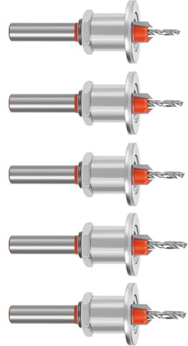 5 Profondità Regolabile Svasatore Punta Da Trapano Limite Conico Per La Lavorazione Del Legno Compatibili Con Trapani Elettrici E Manuali Trapano A Vite Autofilettante