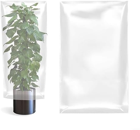 Pflanzenfrostschutzbeutel Effektiver Schutz für Zitrusbäume und Topfpflanzen im Winter (A)