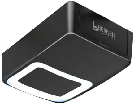 Berner Garagentorantrieb GA105 / GA106 inkl. Handsender – leise, kraftvoll, energiesparend für Schwingtore, Sektionaltore, Seitensektionaltore und Rundumtore geeignet (GA106 | 900N)