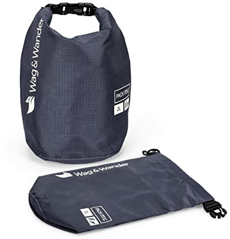 Wiederverwendbare, geruchsdichte Kotbeutelhalterung für Hundeausflüge + Wandern mit Hunden & Camping. Geruchsdichte Wickeltasche, Windeltasche, Camping-Müll.