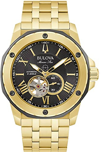 Bulova Mens Automatic Analogue Watch Marine Star