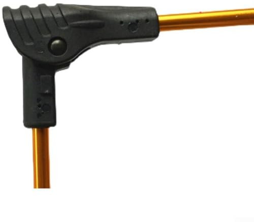 Zeltstangen-Gelenke, einfacher Ersatz, 8 5 mm/9 5 mm/10 mm/11 mm/12 mm Durchmesser, geeignet für gerade Teile, robustes Material, schwarze Farbe, 1 Stück, Restaurierungsbedarf (9,5 mm)