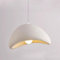 TOKTOP Suspension Luminaire Vintage Créativité, 20CM Ciment Abat-jour Décoration Lustre E27 Blanc Plafonnier Pour Salon Cuisine Salle à Manger Chambre