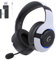 Gtheos Wireless Gaming Headset for ps5, ps4, Elden Ring, PC, Mac, Switch, Bluetooth 5.3 Gaming Headphones with Noise Canceling Microphone, 45H Battery, RGB Light, White