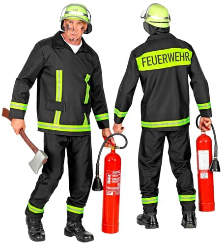 W WIDMANN MILANO Party Fashion - Disfraz de bombero, salvavidas, bombero, disfraz de carnaval