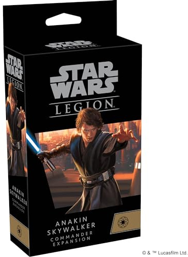 Atomic Mass Games , Star Wars Legion: Galactic Empire Expansions: Anakin Skywalker Commander , Unit Expansion , Miniatures Game , Ages 14+ , 2 Players , 90 Minutes Playing Time