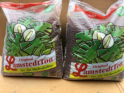 2 x 25 l Hydrokultur Blähton (Lecaton) Lamstedt Ton 1x Korngröße 8-16mm 1 x Korngröße4-8mmHydrokulturen Originalverpackung