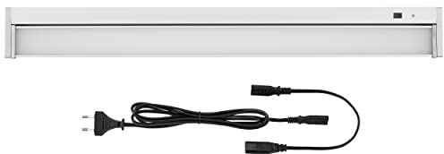REV TERRA Unterbauleuchte Küche LED - 12W, 900lm, IR-Sensor, 58cm, silber | LED Küchenunterbauleuchte | 25.000h