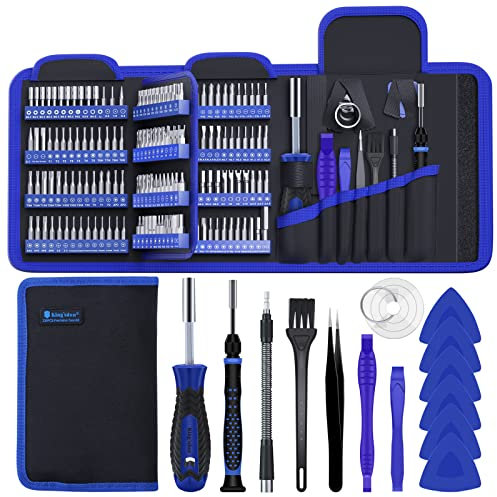 SOONAN 170-in-1 Präzisions-Schraubendreher-Set, magnetisch, perfekt für Mac, PC, Uhren, Spielzeug, Brillen und andere Elektronik