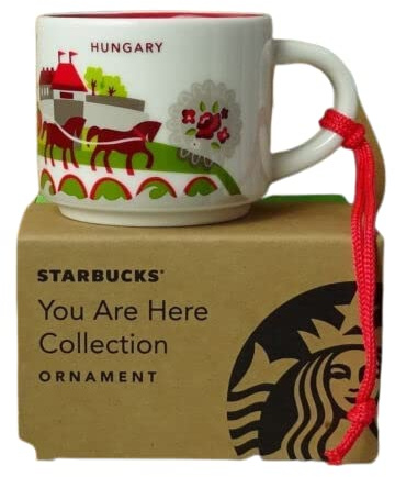 STARBUCKS HUNGARY Espresso Cup You are Here Collection