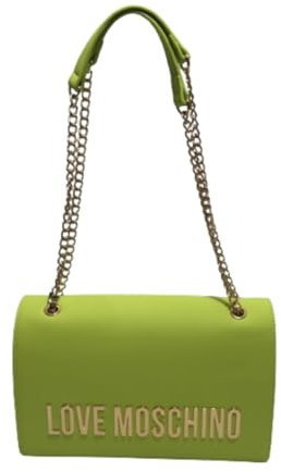 MOSCHINO Borsa donna Love spalla in ecopelle lime BS24MO61 JC4192 Piccola