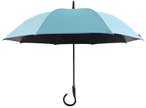 REEKOS Sturmfest Regenschirm Regenschirme Großer Regenschirm Automatikschirm Winddicht Golfschirm Regenfest Businesstauglich Schirm Stark (Color : Blue, Size : 103 * 83cm)