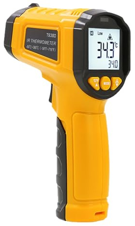 Digitale Infrarot-Thermometer, leichte kontaktlose Thermometer, Messgerät mit schneller Reaktion, Messungen für Geräteüberwachung, Wartung, Produktion