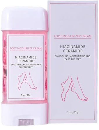 Baume pour Talons, Baume Réparation Fissures Talons Pieds, Formule Hydratante, Nourrissante et Adoucissante pour les Soins de la Peau pour les Adultes Âgés, Hommes,