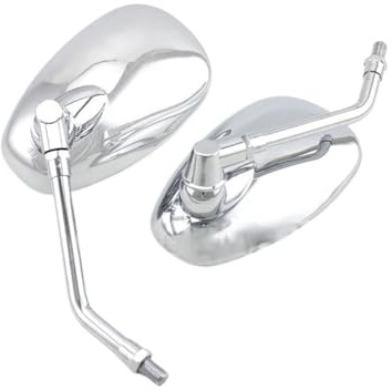 motociclo Manubrio Retrovisore Specchietti Retrovisori Universali Da 10 Mm Per Moto, Motocross, Scooter, Moto, Specchietti Laterali, Per La Vista Posteriore, Specchietti Per Estremità Del Manubrio
