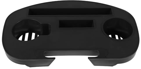 Milisten Bandeja Portavasos para Silla Reclinable de Plástico Resistente con Clip Ajustable Soporte para Bebidas y Teléfono Accesorio para Sillón de Exterior Adecuado para Camping y
