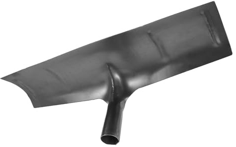 Abaodam Pala per Escrementi in Acciaio al Manganese 50 Cm, Raschietto Multifunzione la Pulizia del Letame di Pollame e Bovini, Utensile Manuale Resistente per Manutenzione Stalle