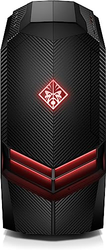 HP Omen 880-015ns - Ordenador de sobremesa (Intel Core i7-7700, RAM de 16 GB, HDD de 1 TB, SSD de 128 GB, AMD Radeon RX 580, sin Sistema operativo) Color Negro