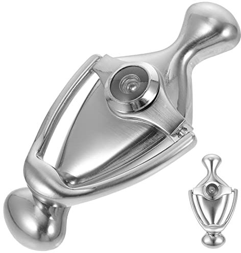 HONMEET Zinc Alloy Front Door with Peephole Viewer Design for Enhanced Security and Classic Appeal Ideal for Entryways and Home Exteriors