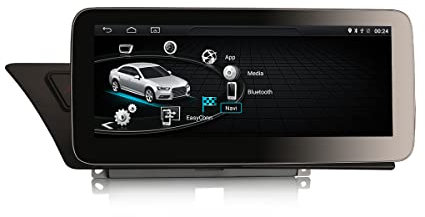 Android 13 Autoradio 10.25 Zoll für Audi A4/A5/B8/S4/S5 hoher Konfiguration IPS Bildschirm Carplay Android Auto DSP GPS Navi Bluetooth WiFi 4G DAB+OBD TPMS 64GB ROM