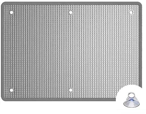 Film de fenêtre de protection solaire et d'isolation thermique - Double feuille d'aluminium - Autocollant réfléchissant pour toit de balcon - Film de fenêtre avec ventouse (40 x 100 cm)