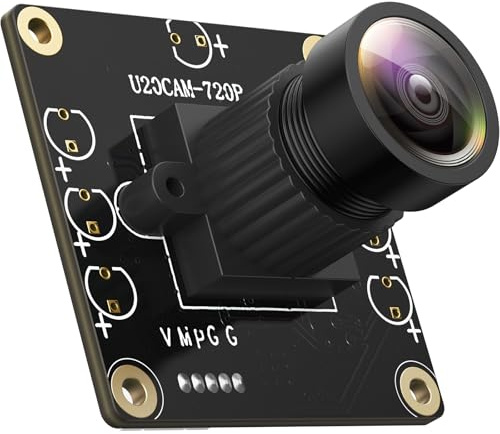 InnoMaker Caméra UVC USB 2.0 720P avec DFOV 120° - pour Raspberry Pi, Jetson Nano, Matériel Embarqué | Compatible Windows, Linux, Mac OS, Android