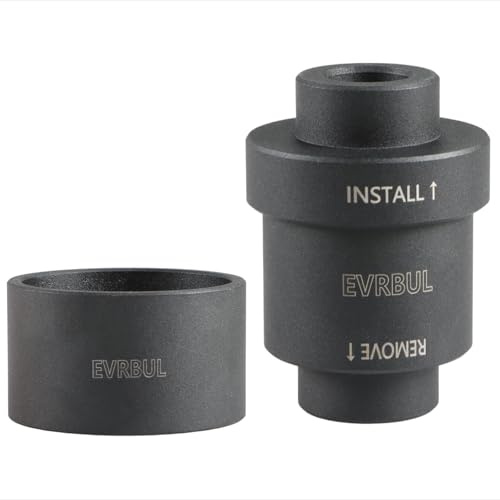 EVRBUL Upgraded Front/Rear Wheel Bearing Install and Removal Press Tool Kit Compatible with Polaris Sportsman XP 550 850 1000，Ranger 500 570 700 800 900 1000，RZR 570 900 1000, Scrambler 850 1000