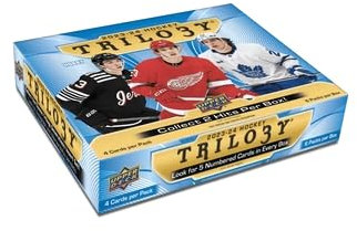 Upper Deck 2023-24 Oberdeck-Trilogie Hockey Hobby Box - Hockeykarten - Sport - Hockey - Papper - Jugend, Teenager, Erwachsene - 192+