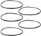 SG Store Set di 5 guarnizioni O-ring di ricambio P61214 compatibili con filtri a sabbia Bestway Flowclear 58366 58486 58495 58497 58499