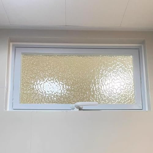 WhamtL Schiebefenster Rechteckige Drehschiebefenster, Sturmfenster für Dachböden, Keller, Hotels und Restaurants, Ersatzfenster mit Belüftetem Metallrahmen für den Hausgebrauch(43x20in(1100x500mm))