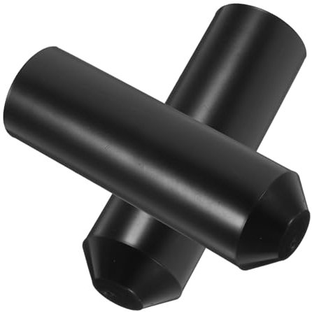 Alipis 2 Pezzi Terminali Dei Cavi Elettrici Calore Cavo Cappucci Termorestringenti Per Cavi Elettrici Cappucci Termoretraibili in Filo Tappi Per Tubi Cavi Black Polietilene
