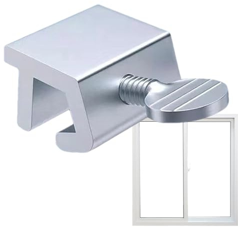 Topes De Ventanas Correderas - Bloqueo De Ventana De Vidrio, Tapón De Seguridad Infantil | Bloqueo De Seguridad Ajustable Para Ventanas Correderas Horizontales, Restricción De Ventana En Casa Para La