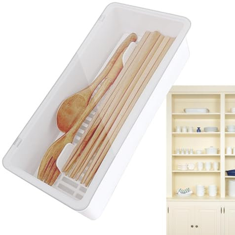 Organizzatore posate con coperchio - vassoio organizer posate, posate con