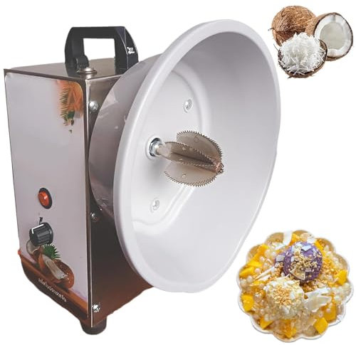 Grattugia Elettrica Per Cocco - 3 Velocità Regolabili, Macchina Per La Lavorazione Del Cocco, Strumento Elettrico Professionale Per La Rimozione Della Polpa Di Cocco, Per Ristoranti