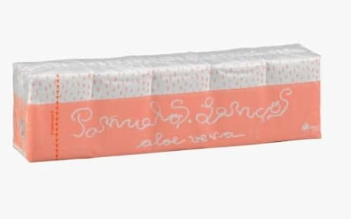 Pañuelos de Papel Aloe Vera – 4 Capas | Paquete de 10 Unidades