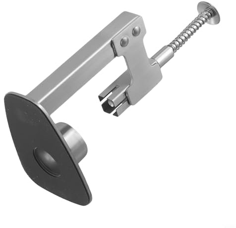 Aetluxery Snocciolatore manuale in acciaio inox per datteri rossi, olive, carotaggio con bordi arrotondati sicuri, argento
