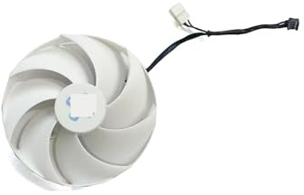 LFGOZSD Kühlerlüfter 98MM 4PIN FD10020M12D RTX 4090 GPU für AX für Gaming für GeForce RTX4090 4080X3W für Ventilator(Brown)