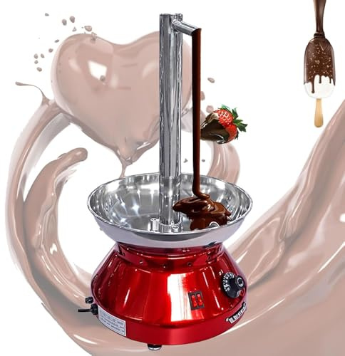 Chocolate Fountain Machine - 3000ml Capacity with Heat Dissipation, Adjustable Temperature 30℃~110℃, Ideal for Weddings and Birthdays