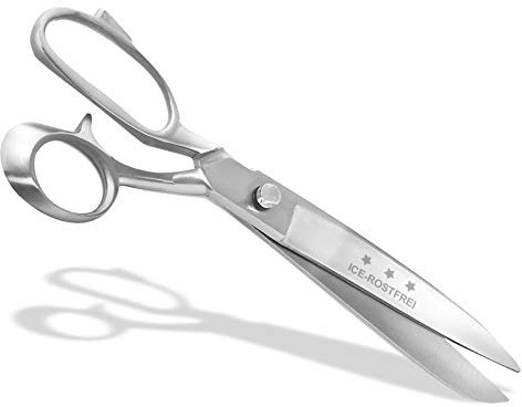 InstrumenteNrw Universal Stoffschere Textilschere Schneiderschere 24,5 cm Schnitt 12 cm Arbeitsschere Bastelschere