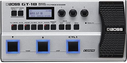 BOSS GT-1B | Compact Bass Effects Processor | Bass-Optimized Amps & Effects | Premium Sound Engine | Ideal for Beginner Bassists | Durable & Lightweight | FREE Pro Patches via BOSS Tone Central