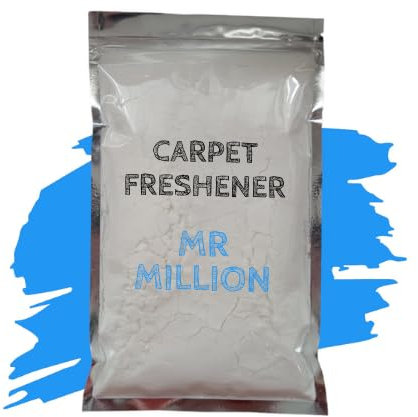 Strong Scented Carpet Freshener - Handmade UK (Shake & Vacuum, Carpet Sprinkle Dust, Deodoriser) (MR MILLION)