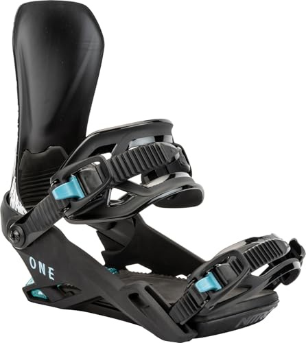 Nitro Män One snowboardbindning, raven, L