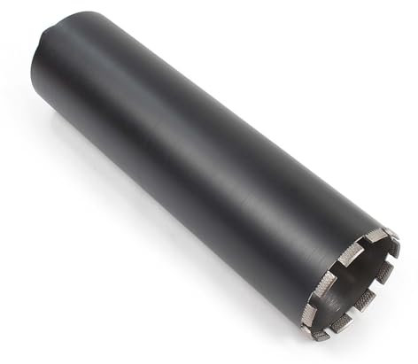 Wiltec Punta diamantata per carotatrice Ø 127 mm, lunghezza 450 mm, UNC 1¼, ingranaggio a denti diritti, rendimento elevato, per carotaggio a umido, corona diamantata per calcestruzzo, pietra, granito