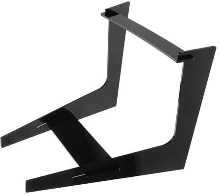 Happyyami Gitarrenständer Gitarrenauflage Gitarrenzubehör Instrumentenständer Gitarrenständer Gitarrenhalsständer Instrumentengestell Geigenständer Musikinstrumentenständer Acryl Schwarz