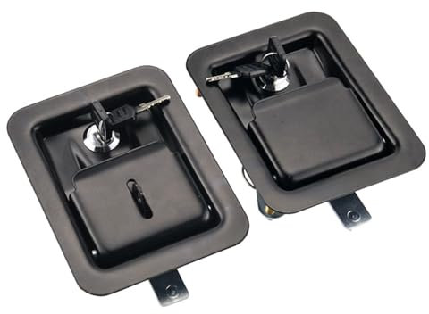 Serratura a pannello con collegamento a tre punti, componente generatore, serratura for porta dell'armadio di ingegneria, 1 pezzo(With padlock)